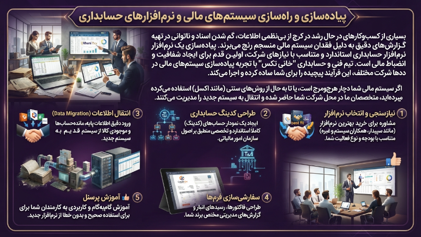 سیستم مالی حسابداری در کرج