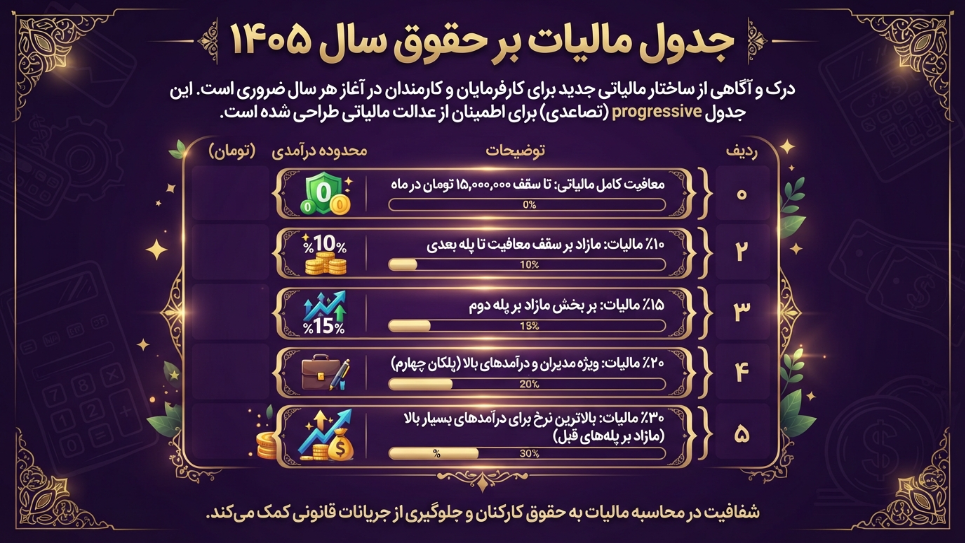 مالیات بر درآمد حقوق