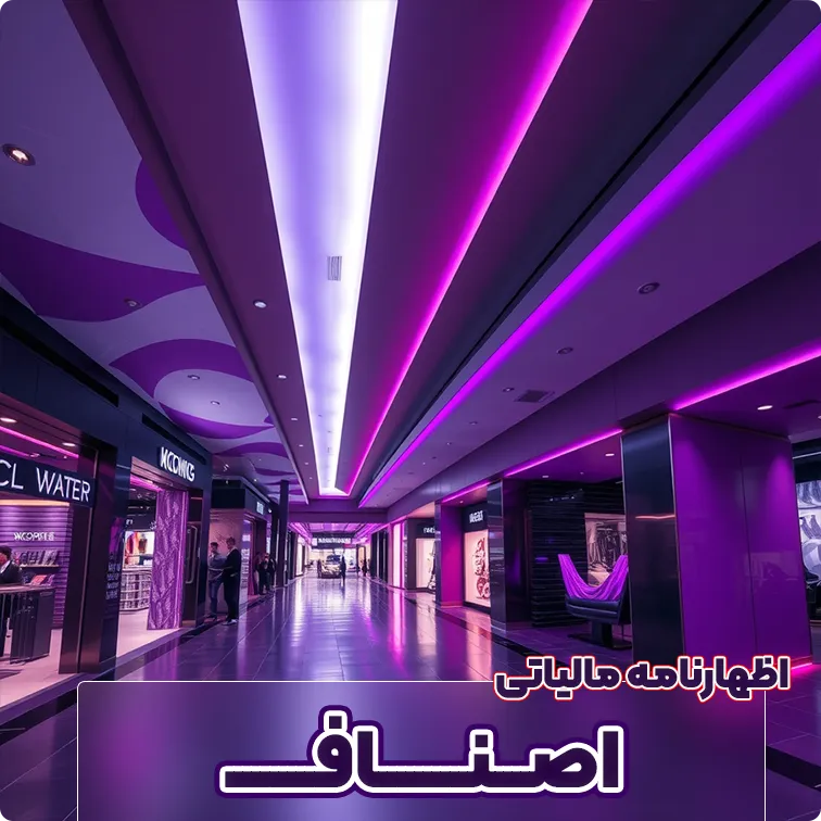 اظهارنامه مالیاتی اصناف