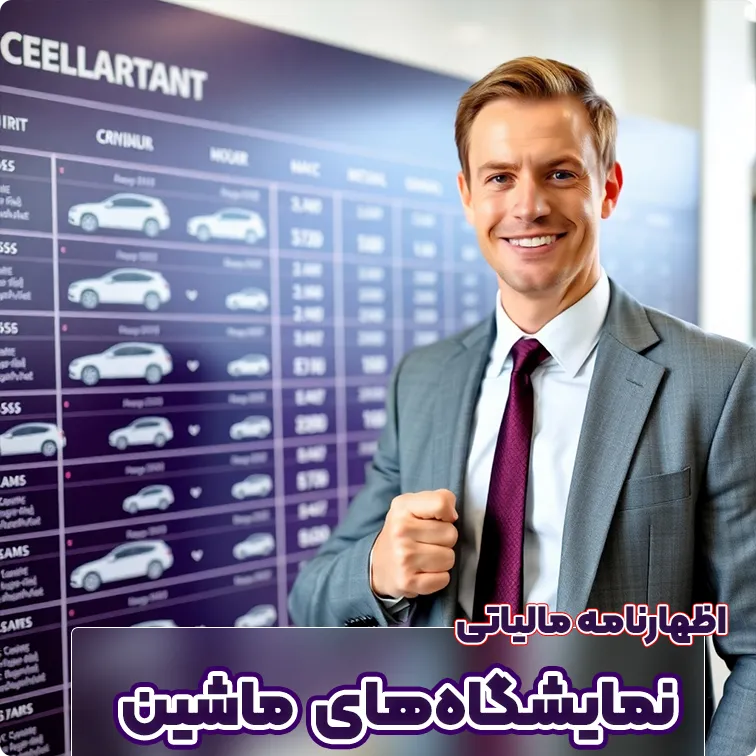 اظهارنامه مالیاتی نمایشگاه ماشین