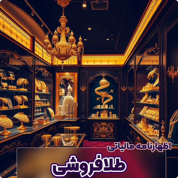 اظهارنامه مالیاتی طلافروشان