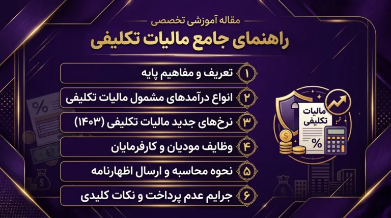 مالیات تکلیفی چیست