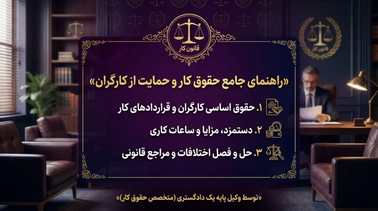 وکیل اداره کار